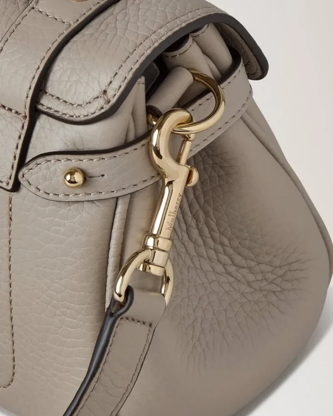 Mini Alexa Cashmere Taupe Heavy Grain Women