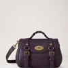 Mini Alexa Deep Aubergine Heavy Grain Women