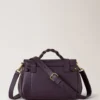 Mini Alexa Deep Aubergine Heavy Grain Women