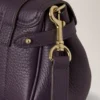 Mini Alexa Deep Aubergine Heavy Grain Women