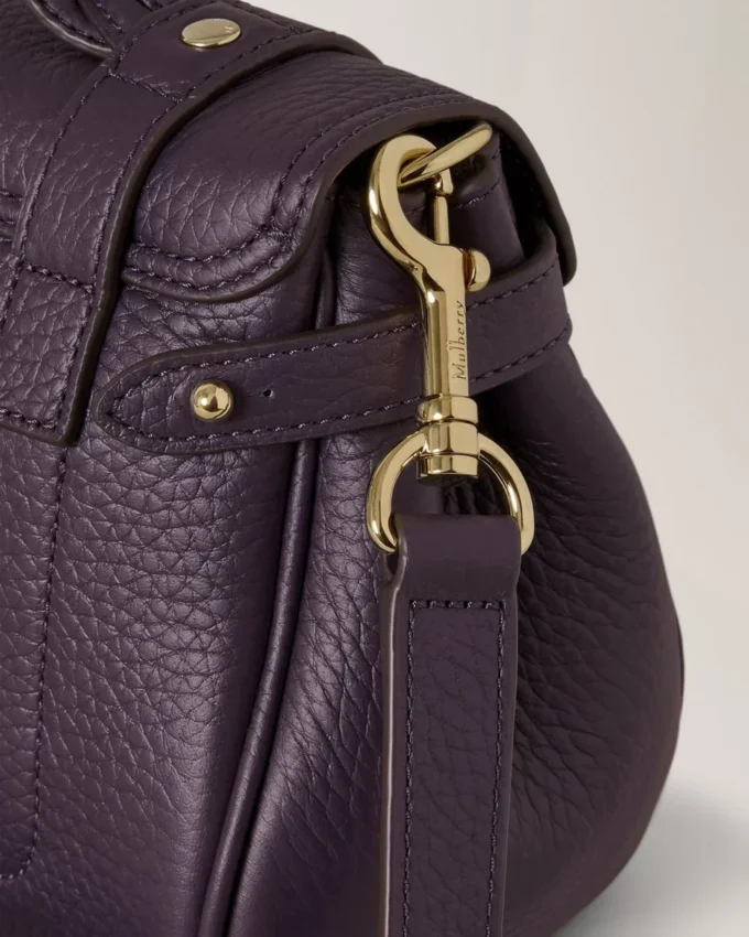 Mini Alexa Deep Aubergine Heavy Grain Women