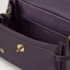 Mini Alexa Deep Aubergine Heavy Grain Women