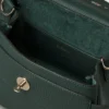 Mini Alexa Mulberry Green Heavy Grain Women