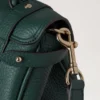Mini Alexa Mulberry Green Heavy Grain Women