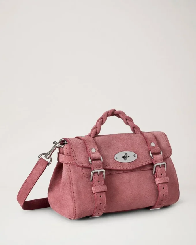 Mini Alexa Pink Scrumpy Suede Women