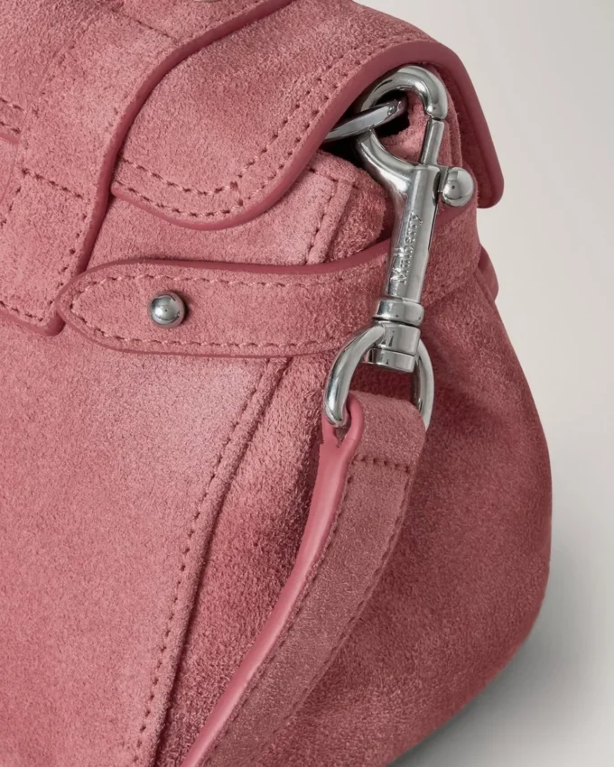 Mini Alexa Pink Scrumpy Suede Women