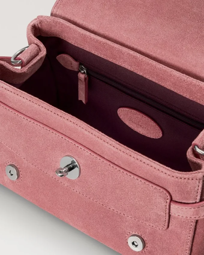 Mini Alexa Pink Scrumpy Suede Women