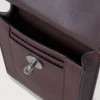 Mini Antony Black Cherry Small Classic Grain Women
