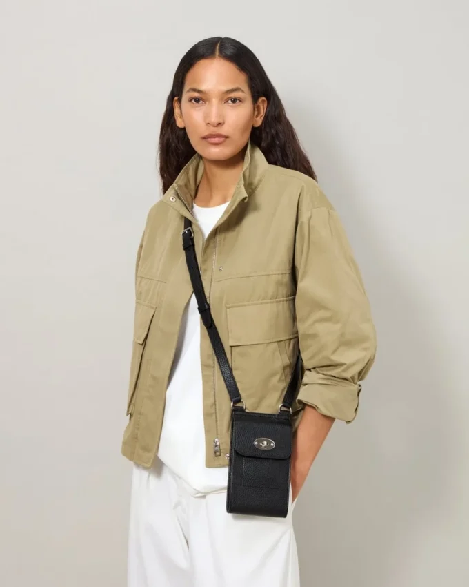 Mini Antony Black Heavy Grain Men