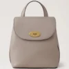 Mini Bayswater Backpack Cashmere Taupe Small Classic Grain