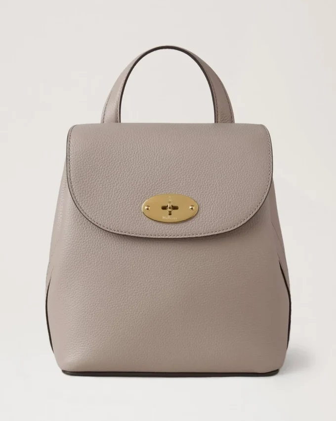 Mini Bayswater Backpack Cashmere Taupe Small Classic Grain