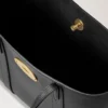 Mini Bayswater Tote Black Small Classic Grain Women