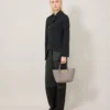 Mini Bayswater Tote Cashmere Taupe Small Classic Grain