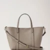 Mini Bayswater Tote Cashmere Taupe Small Classic Grain