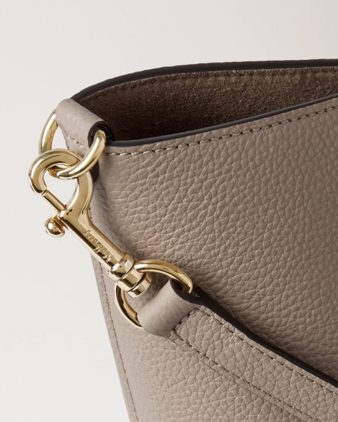 Mini Bayswater Tote Cashmere Taupe Small Classic Grain