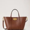 Mini Bayswater Tote Oak Two-Tone Small Classic Grain