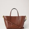Mini Bayswater Tote Oak Two-Tone Small Classic Grain