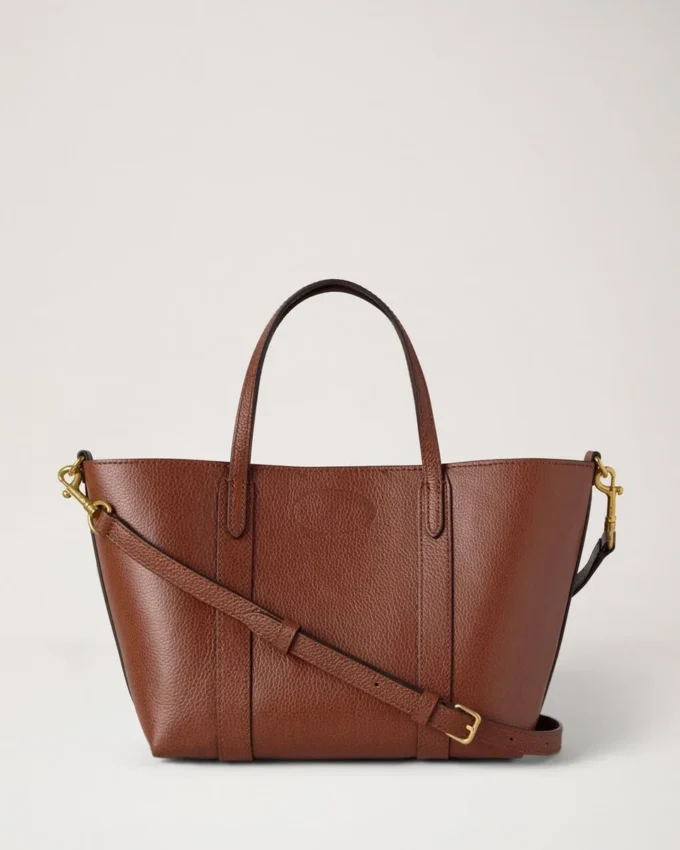 Mini Bayswater Tote Oak Two-Tone Small Classic Grain