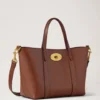 Mini Bayswater Tote Oak Two-Tone Small Classic Grain
