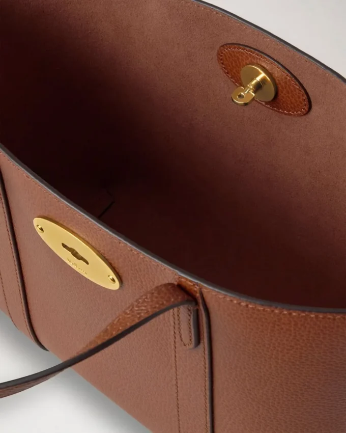 Mini Bayswater Tote Oak Two-Tone Small Classic Grain