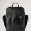 Mini Heritage Backpack Black Small Classic Grain