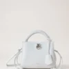 Mini Iris White Heavy Grain Iris