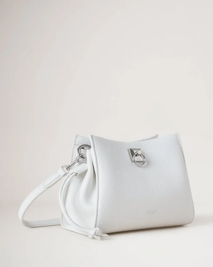 Mini Iris White Heavy Grain Iris