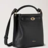 Mini Islington Bucket Black Small Classic Grain
