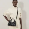Mini Roxanne Black High Shine Leather Roxanne