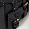 Mini Roxanne Black High Shine Leather Roxanne