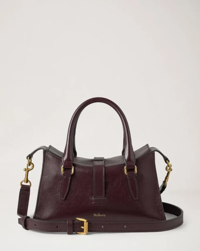 Mini Roxanne Oxblood High Shine Leather Gifts for Her