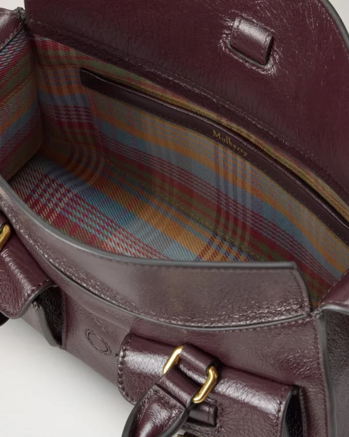 Mini Roxanne Oxblood High Shine Leather Gifts for Her