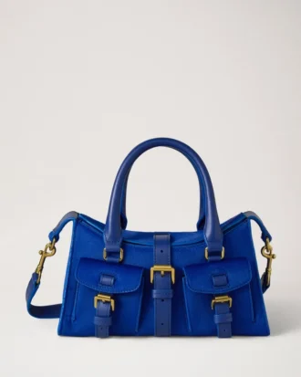 Mini Roxanne Pigment Blue Hair Calf Mini & Micro Bags