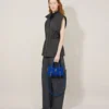 Mini Roxanne Pigment Blue Hair Calf Mini & Micro Bags