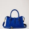 Mini Roxanne Pigment Blue Hair Calf Mini & Micro Bags