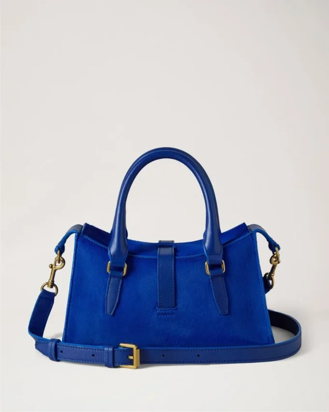Mini Roxanne Pigment Blue Hair Calf Mini & Micro Bags