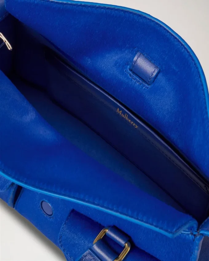 Mini Roxanne Pigment Blue Hair Calf Mini & Micro Bags