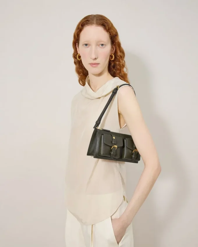 Mini Roxanne Shoulder Bag Juniper Green Nvt Roxanne