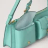 Mini Roxanne Shoulder Bag Marina Blue Small Classic Grain