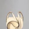 Mini Sadie Satchel Pre-Loved Eggshell High Shine Leather Mini Sadie Satchel Pre-Loved Eggshell High Shine Leather