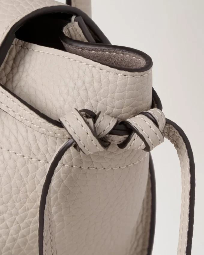 Mini Soft Bayswater Chalk Heavy Grain Women