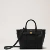 Mini Zipped Bayswater Black Small Classic Grain