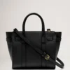 Mini Zipped Bayswater Black Small Classic Grain