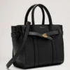 Mini Zipped Bayswater Black Small Classic Grain