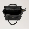 Mini Zipped Bayswater Black Small Classic Grain