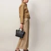 Mini Zipped Bayswater Black Small Classic Grain