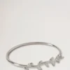 Mulberry Leaf Bracelet Silver Sterling Silver Women