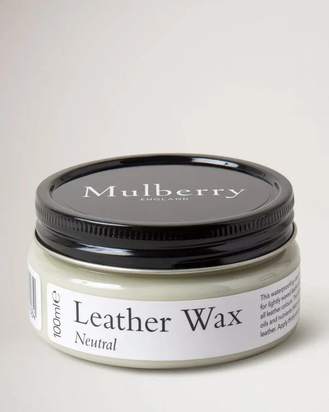 Mulberry Leather Wax No Colour Mulberry Leather Wax