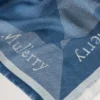 Mulberry Logo Square Denim Blue Mixed Material Men’s Mulberry Logo Square Denim Blue Mixed Material Men’s