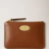 Mulberry Plaque Small Zip Coin Pouch Oak Nvt Women